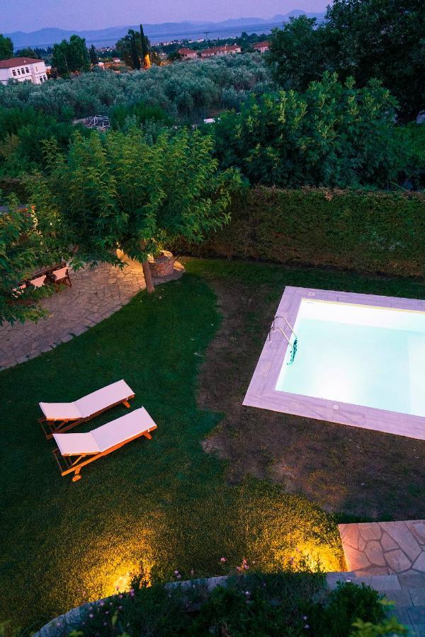 Вилла Chariklia'S House With Private Pool Kato Lekhonia Экстерьер фото