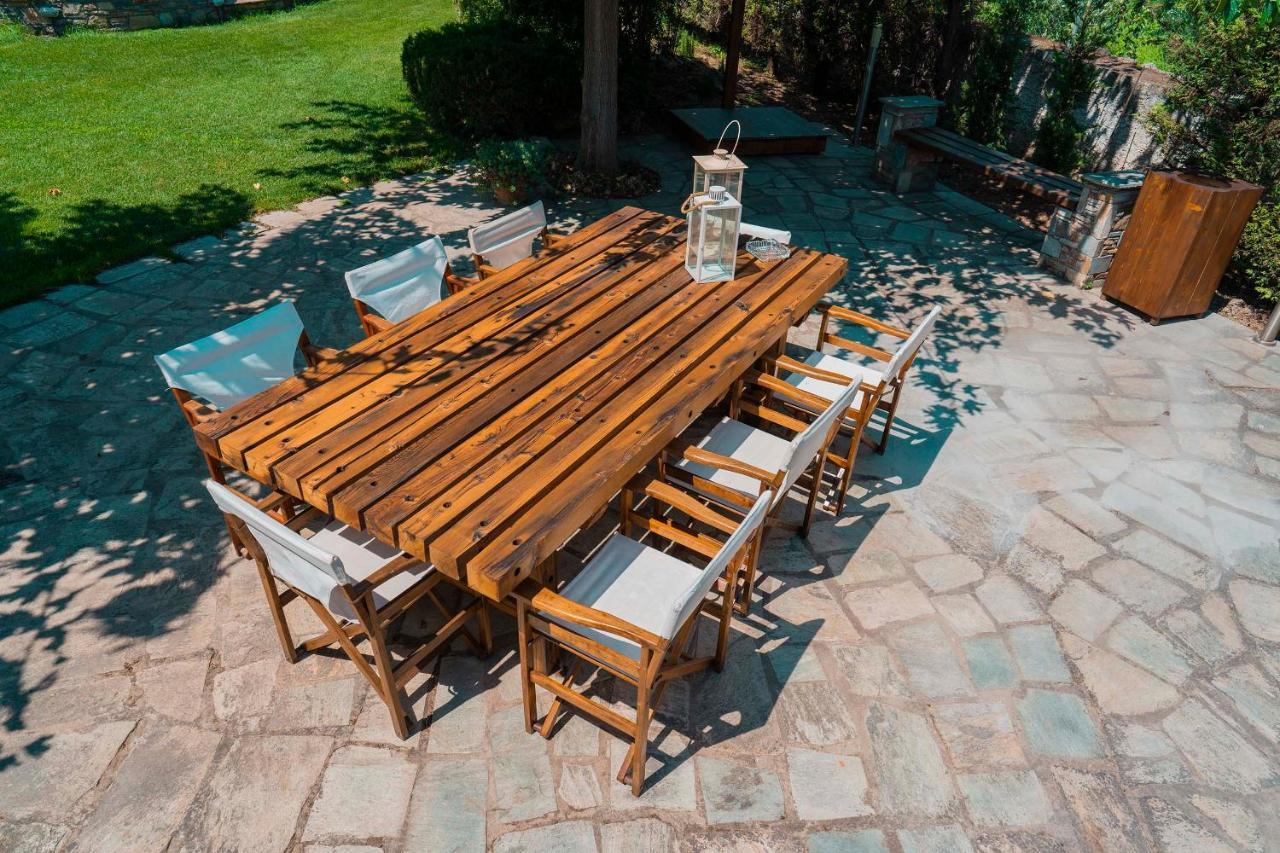 Вилла Chariklia'S House With Private Pool Kato Lekhonia Экстерьер фото